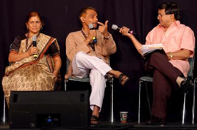 Sudhir Gadgil, Prakash and Manda Amte