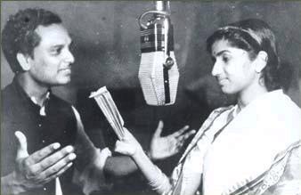 Anil Biswas and Lata Mangeshkar