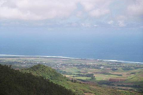 Mauritius-Sea From Hill