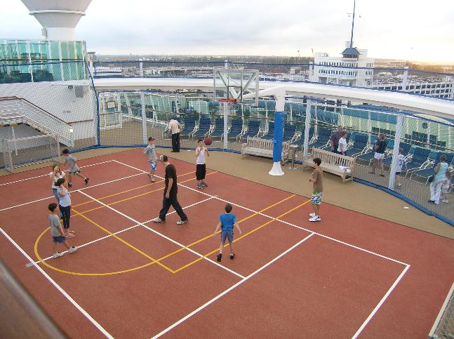Jewel of the Seas-Basketball Court