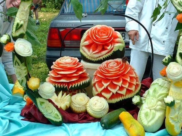 Chinese Watermelon Carving 1