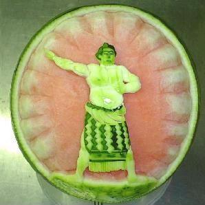 Chinese Watermelon Carving 4