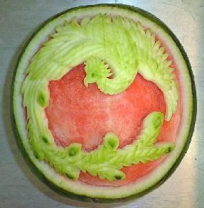Chinese Watermelon Carving 7