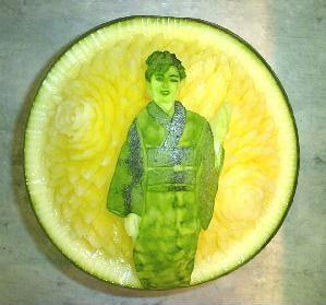 Chinese Watermelon Carving 8